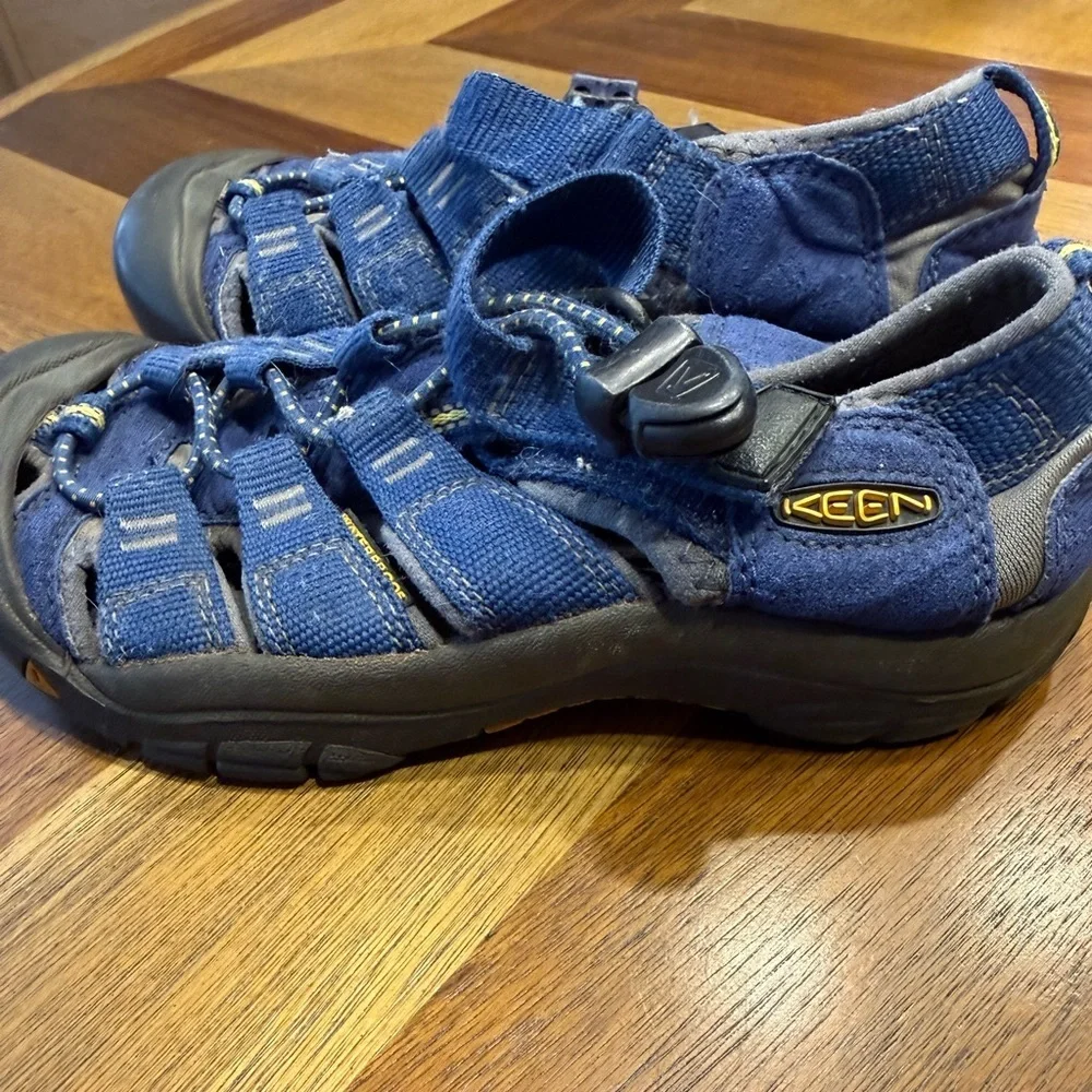 Keen Kids Blue and Yellow Water Shoes